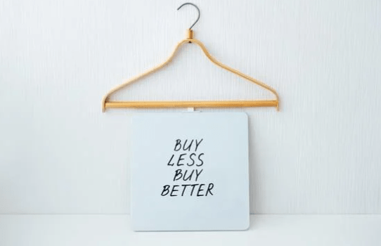 buy less buy better