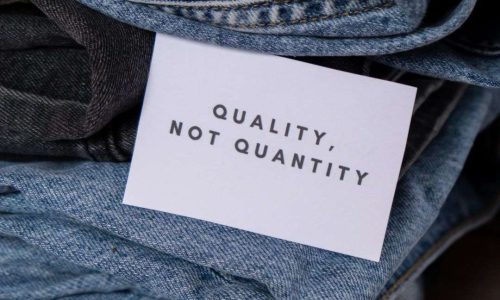 "Quality, not quantity" les défis de la mode éthique